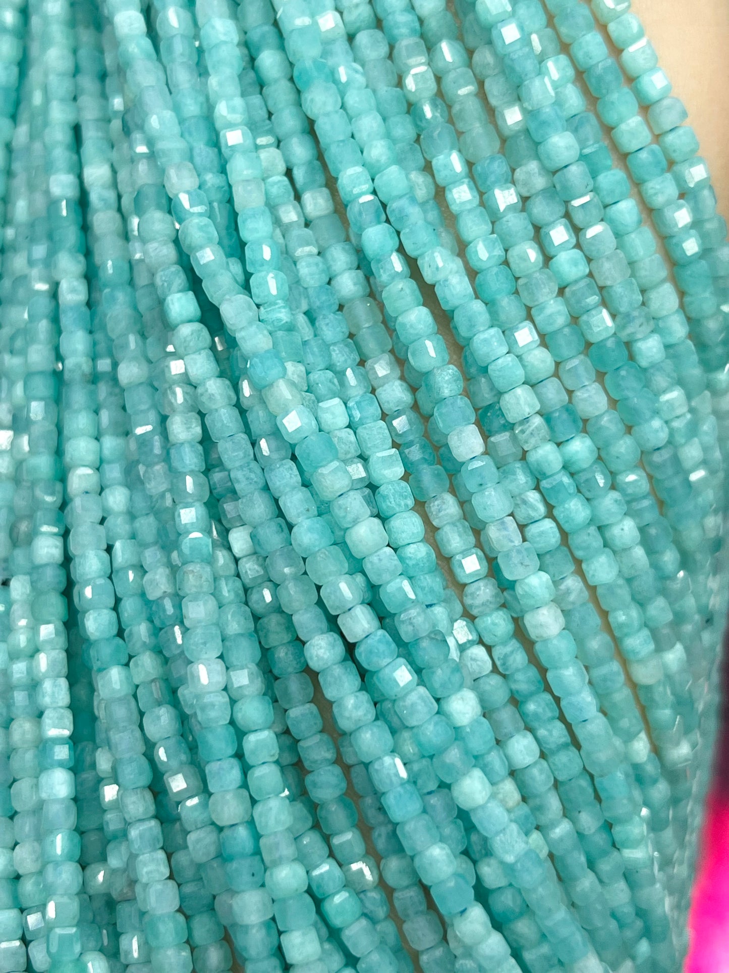 Amazonite cube 【FT】