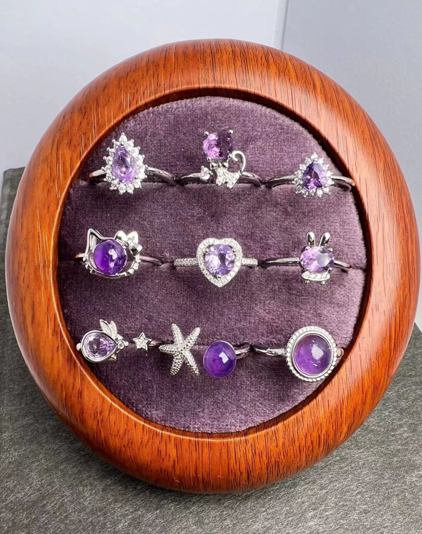 Amethyst Rings[CR]