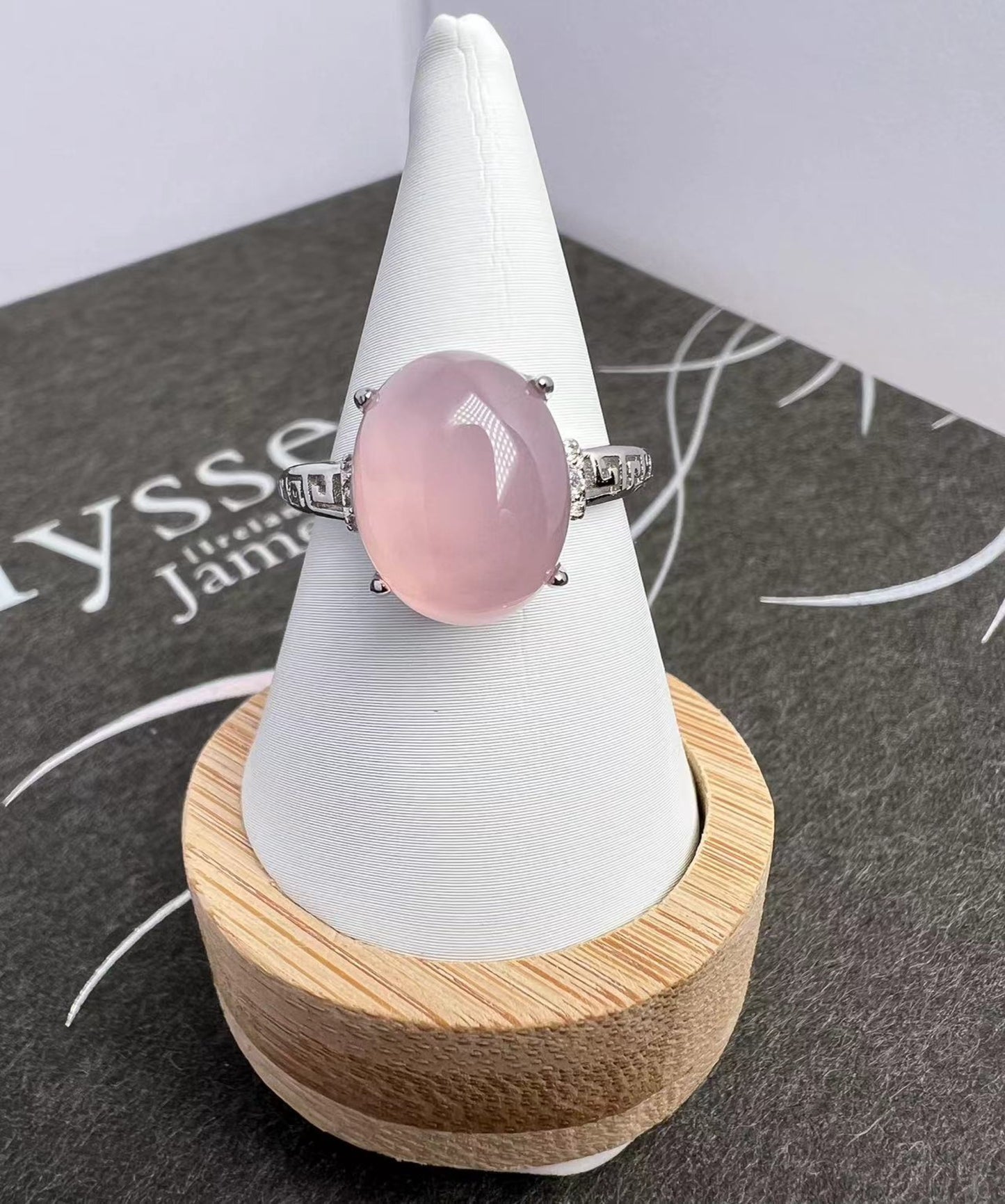 Pink Chalcedony Rings[CR]