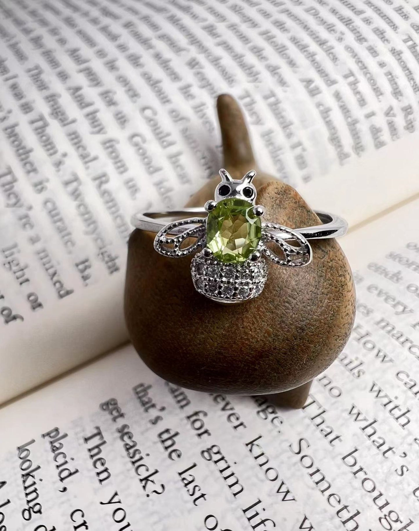 S925 Peridot Rings[S925R] (multi products)