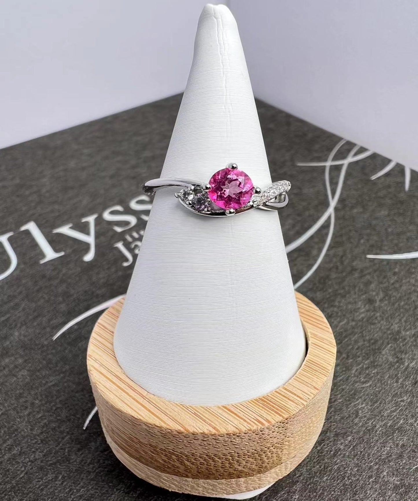 Pink Topaz Rings[CR]