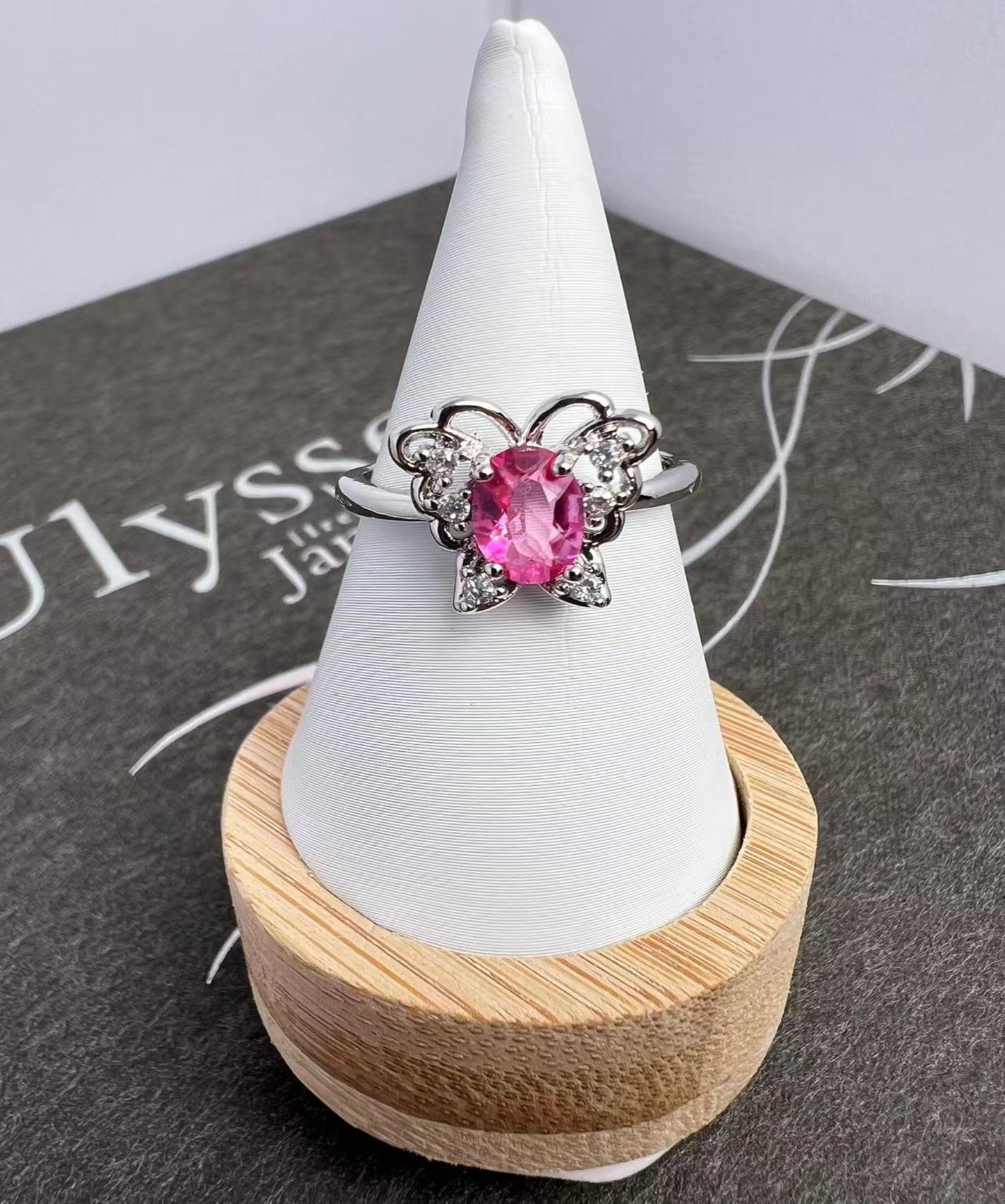 Pink Topaz Rings[CR]