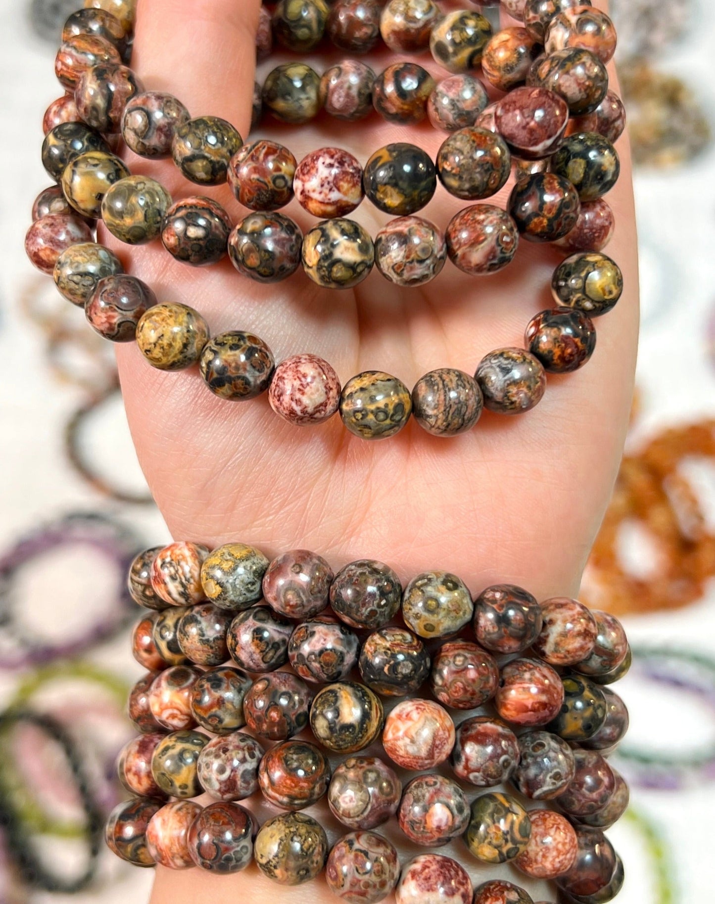 Leopard Skin Jasper Bracelects[CB]