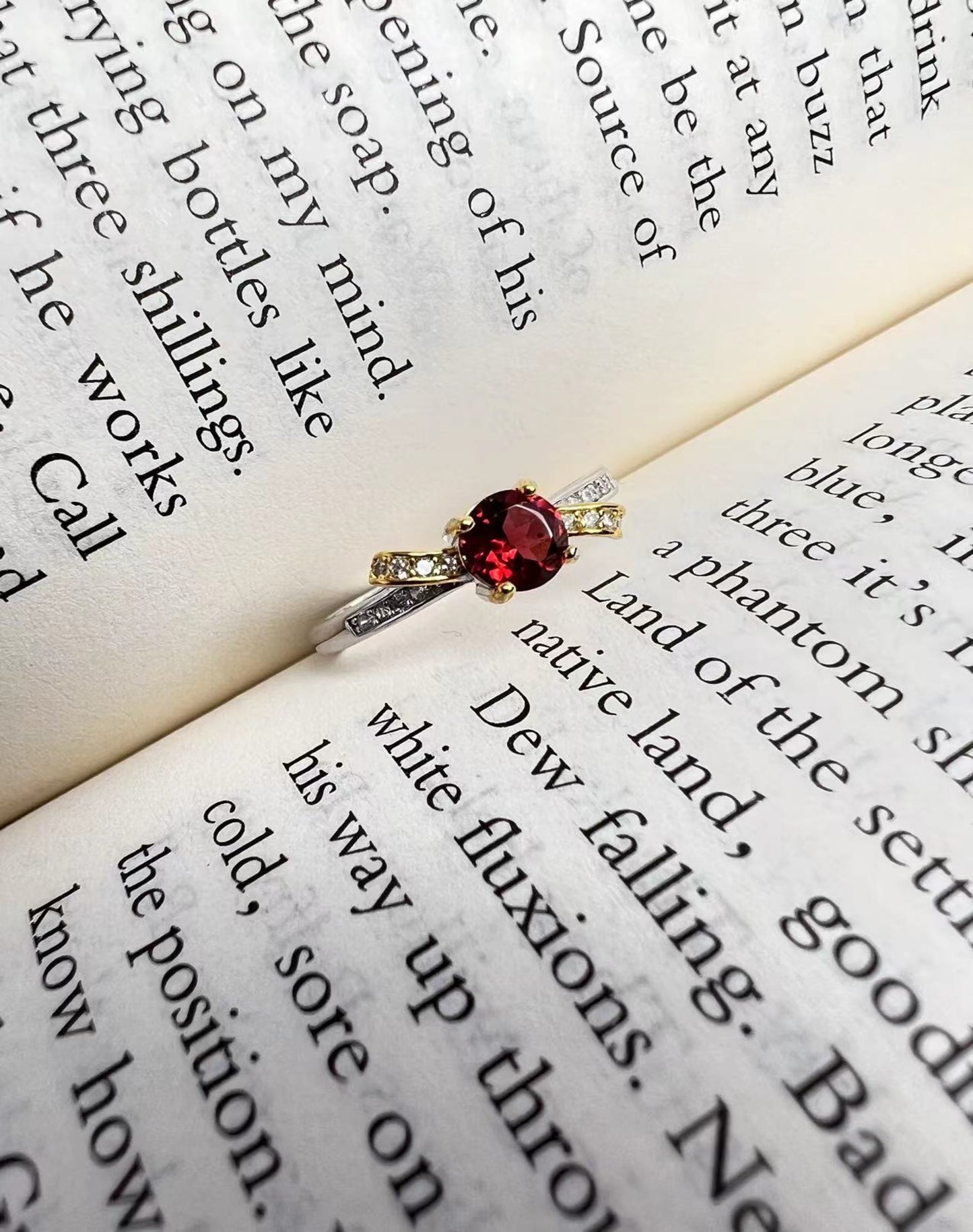 S925 Garnet Rings[S925R] (multi products)