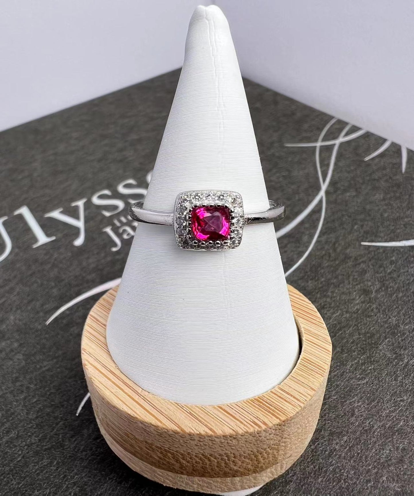 Pink Topaz Rings[CR]