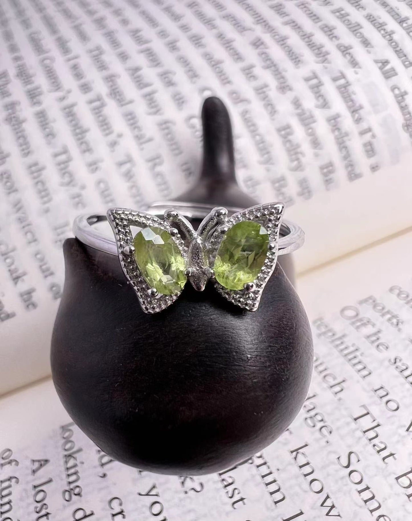 S925 Peridot Rings[S925R] (multi products)