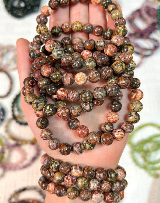 Leopard Skin Jasper Bracelects[CB]