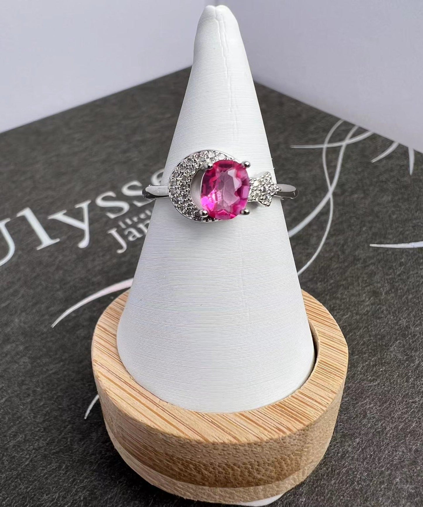 Pink Topaz Rings[CR]