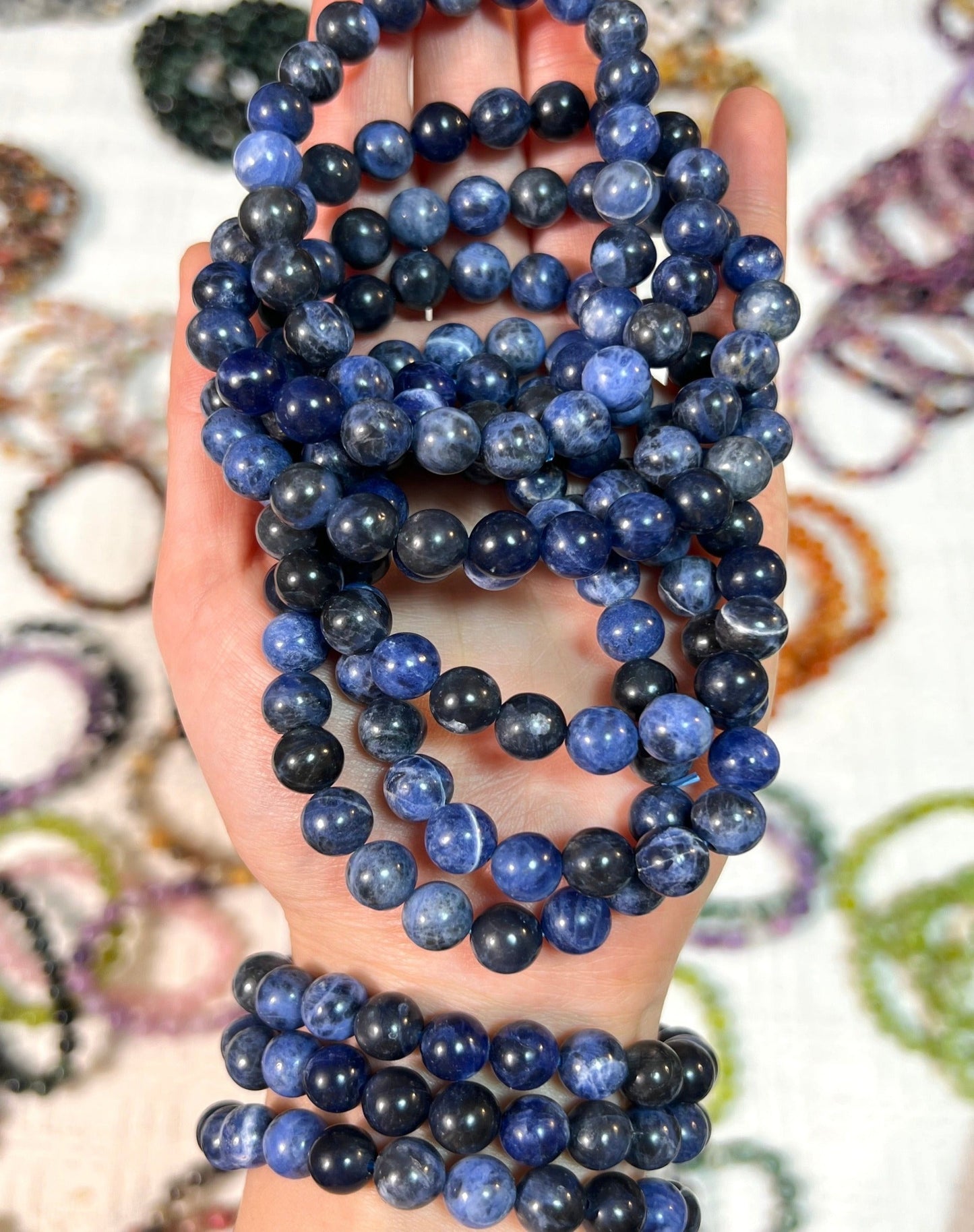 Blue Sodalite Bracelects[CB]