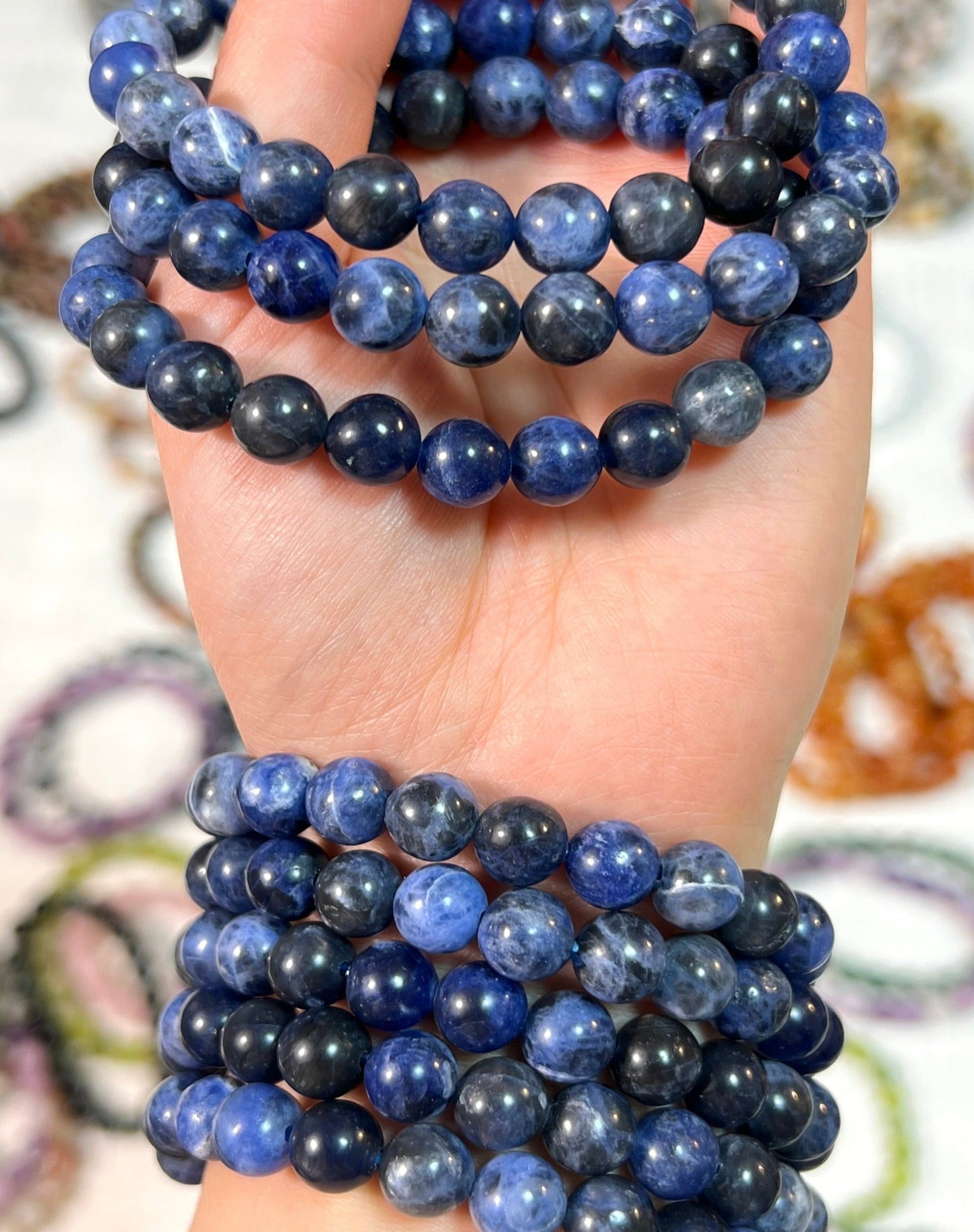 Blue Sodalite Bracelects[CB]