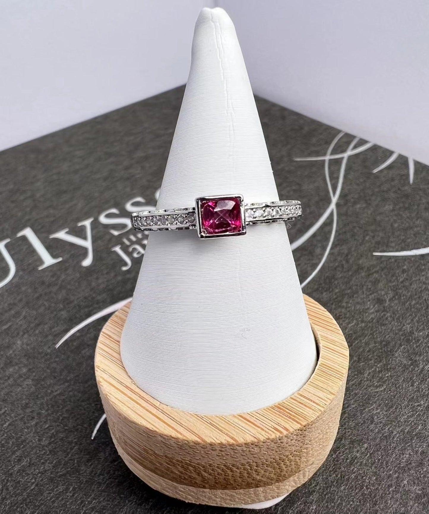 Pink Topaz Rings[CR]