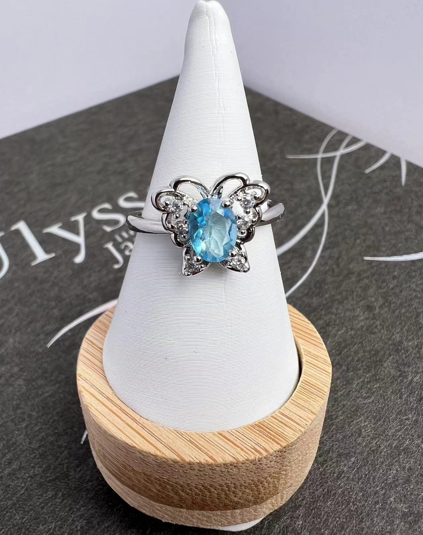 Blue Topaz Rings[CR]